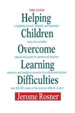 Helping Children Overcome Learning Difficulties