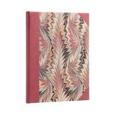 Paperblanks Rubedo Cockerell Marbled Paper Hardcover Ultra Unlined Elastic Band Closure 144 Pg 120 GSM