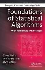 Foundations of Statistical Algorithms