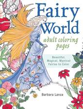 Fairy World Adult Coloring Pages