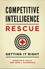 Competitive Intelligence Rescue: Getting It Right