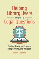 Helping Library Users with Legal Questions