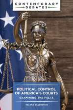 Political Control of America's Courts