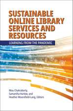 Sustainable Online Library Services and Resources