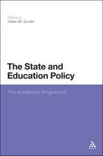 The State and Education Policy: The Academies Programme