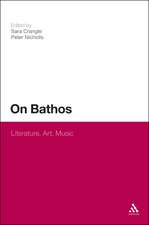 On Bathos: Literature, Art, Music 