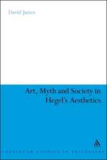 Art, Myth and Society in Hegel's Aesthetics