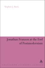 Jonathan Franzen at the End of Postmodernism