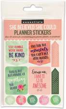 Essentials She Believed She Could Planner Stickers