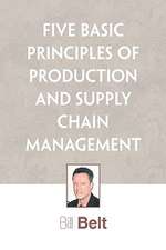 Belt, B: Five Basic Principles of Production and Supply Chai