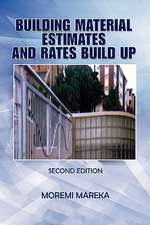 Building Material Estimates and Rates Build Up