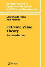 Extreme Value Theory: An Introduction