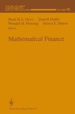 Mathematical Finance