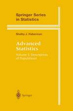 Advanced Statistics: Description of Populations