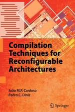 Compilation Techniques for Reconfigurable Architectures