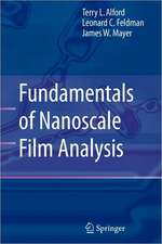 Fundamentals of Nanoscale Film Analysis