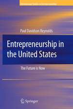 Entrepreneurship in the United States: The Future Is Now