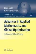 Advances in Applied Mathematics and Global Optimization: In Honor of Gilbert Strang