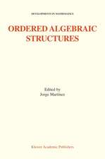 Ordered Algebraic Structures
