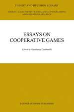 Essay in Cooperative Games: In Honor of Guillermo Owen