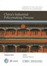 China's Industrial Policymaking Process