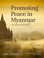 Promoting Peace in Myanmar