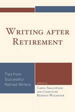 Writing After Retirement