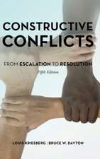 CONSTRUCTIVE CONFLICTS FROM ESCB