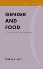 GENDER AND FOOD A CRITICAL LOOCB