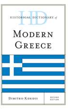 Historical Dictionary of Modern Greece