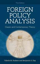 FOREIGN POLICY ANALYSIS 3ED