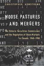 Moose Pastures and Mergers