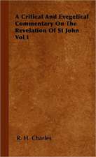 A Critical and Exegetical Commentary on the Revelation of St John Vol I