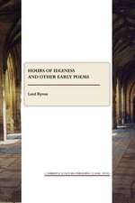 Hours of Idleness and Other Early Poems