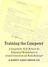 Training the Composer