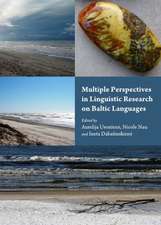 Multiple Perspectives in Linguistic Research on Baltic Languages