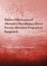 Relative Effectiveness of Alternative Microfinance-Driven Poverty Alleviation Programs in Bangladesh