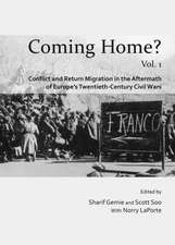 Coming Home?: Conflict and Return Migration in Post-Civil War Europe of the Twentieth-Century and in the Context of France and North