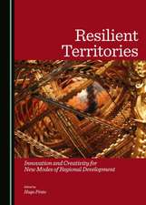 Resilient Territories: Innovation and Creativity for New Modes of Regional Development