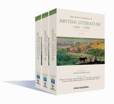 The Encyclopedia of British Literature – 1660–1789