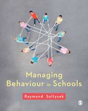 Managing Behaviour in Schools