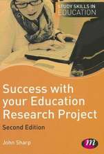 Success with your Education Research Project