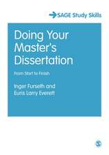 Doing Your Master's Dissertation: From Start to Finish