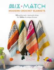 Mix and Match Modern Crochet Blankets