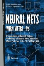 Neural Nets WIRN VIETRI-96: Proceedings of the 8th Italian Workshop on Neural Nets, Vietri sul Mare, Salerno, Italy, 23–25 May 1996