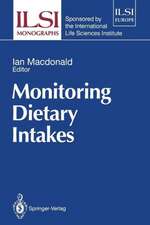 Monitoring Dietary Intakes