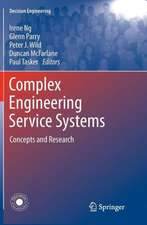 Complex Engineering Service Systems: Concepts and Research