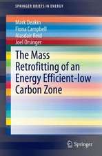 The Mass Retrofitting of an Energy Efficient—Low Carbon Zone