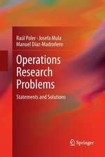 Operations Research Problems: Statements and Solutions