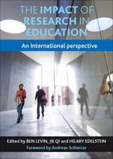 The Impact of Research in Education: An International Perspective